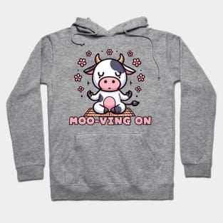 Cow Yoga instructor Hoodie